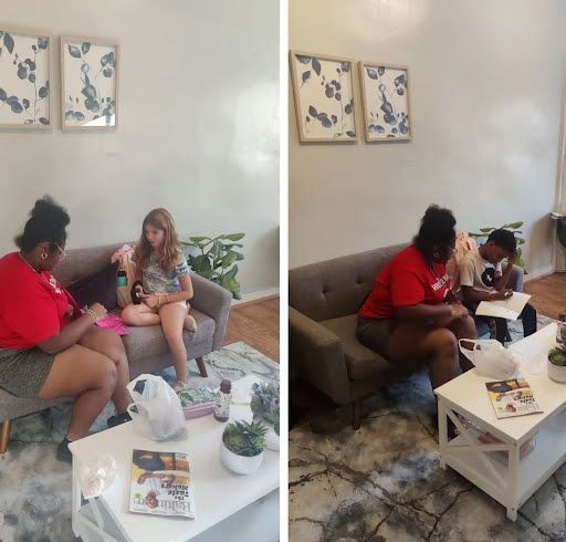 One-on-one counseling session